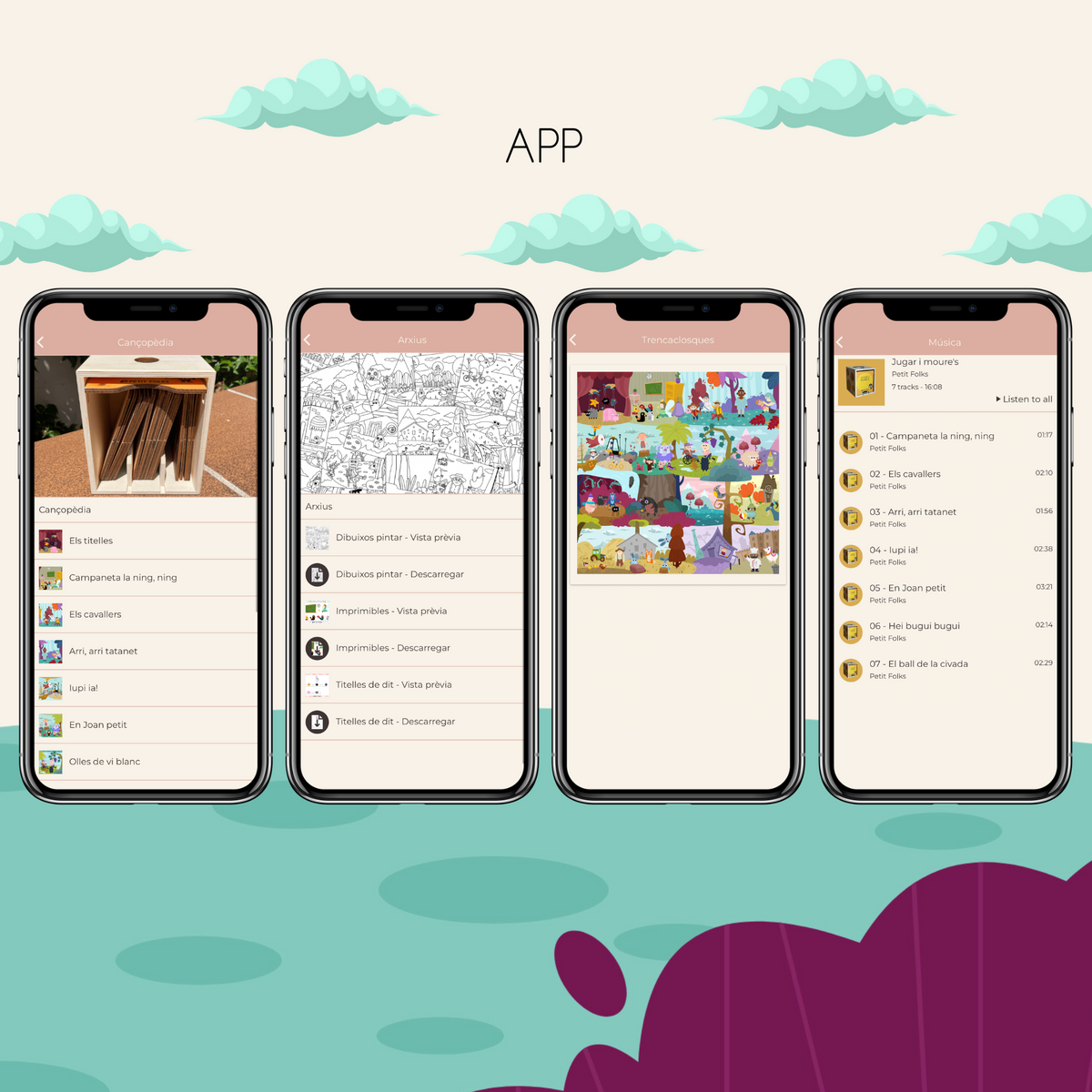 Jugar i moure's (Catalán) - Caja y App