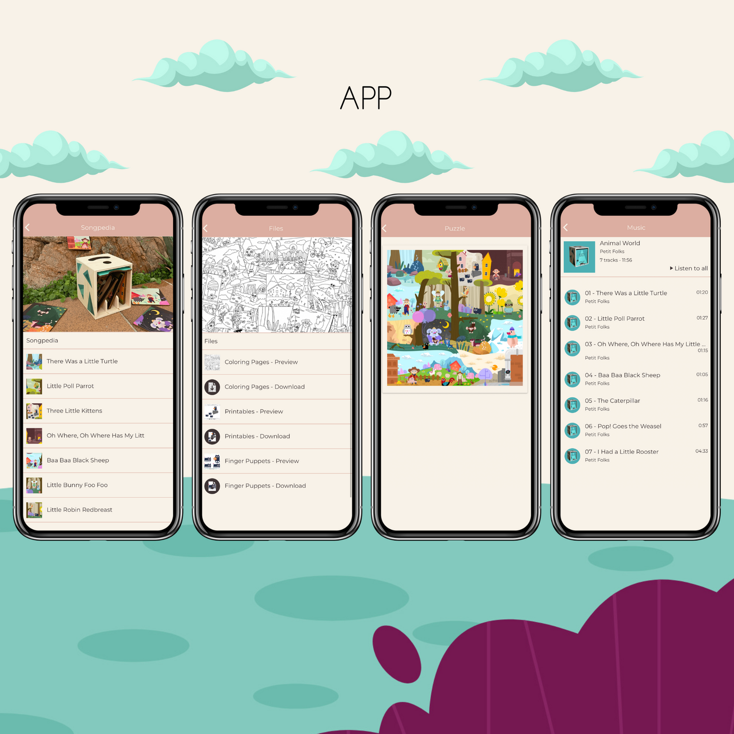 Animal World (English) - Box & App