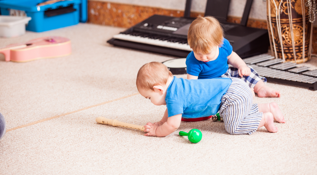 You don't need to be musical to offer them the benefits of music.