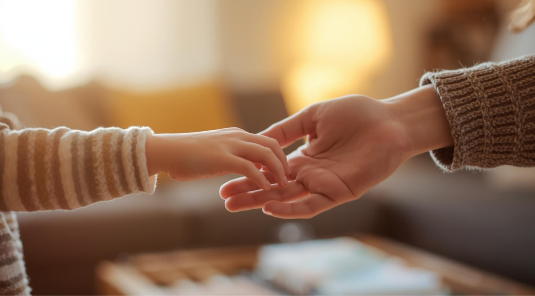 Your little one struggles when you’re there… but not really there