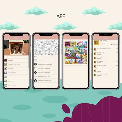 Jugar i moure's (Catalán) - Caja y App