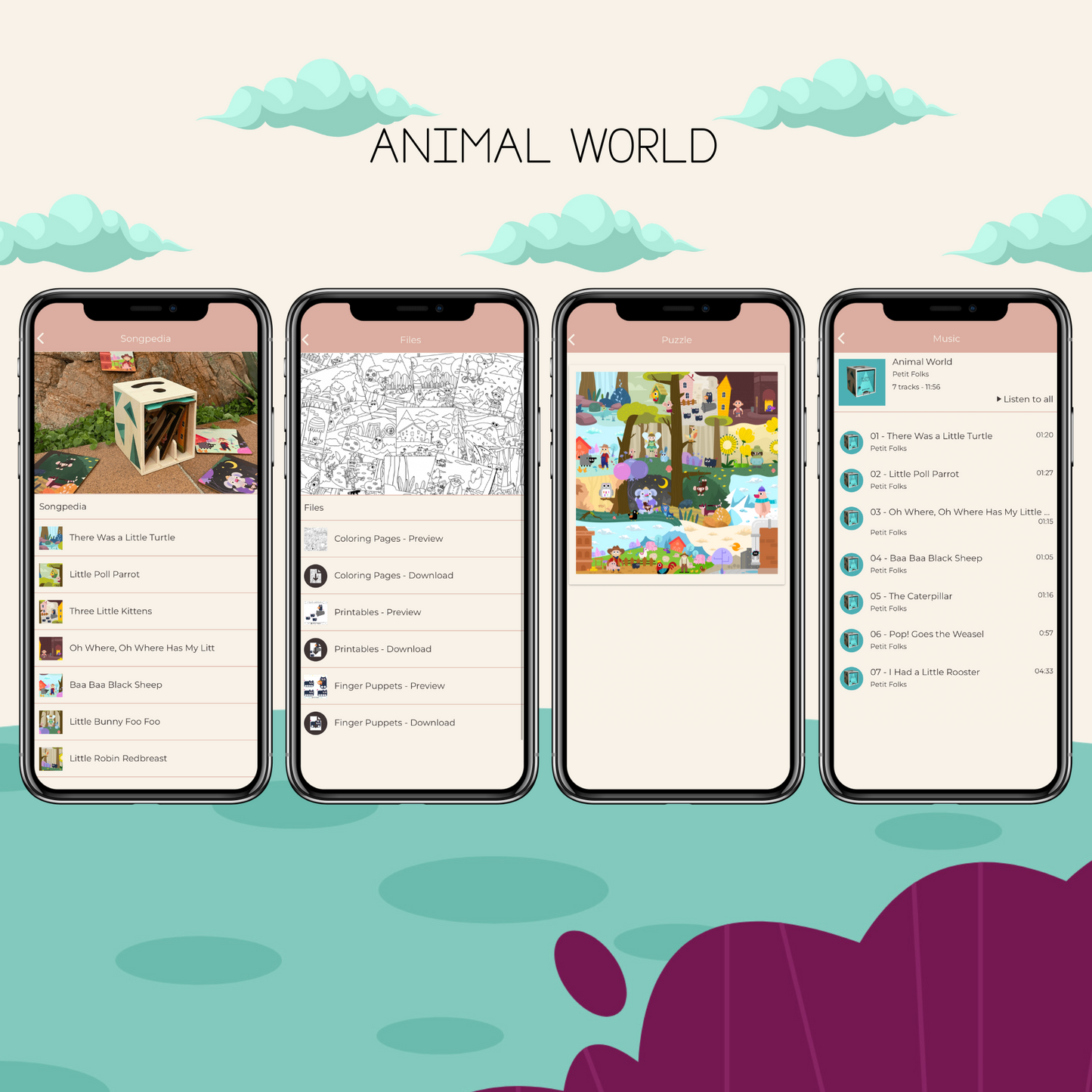 Acceso a Animal World (Inglés) en la app