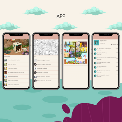 Animal World (Anglès) - Caixa i App