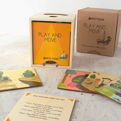 Play and Move (Anglès) - Caixa i App